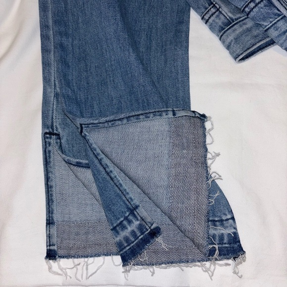 Bebe High Waist Denim with Distressed Knees - Picture 4 of 4